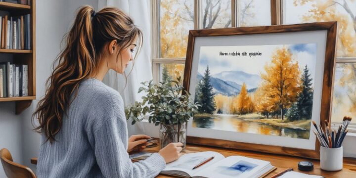 Как начать рисовать акварелью, если вы никогда не держали кисть